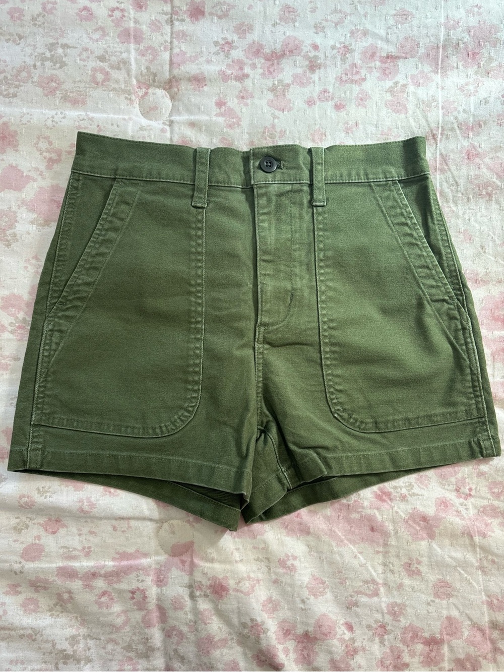 NWT Madewell Green Shorts